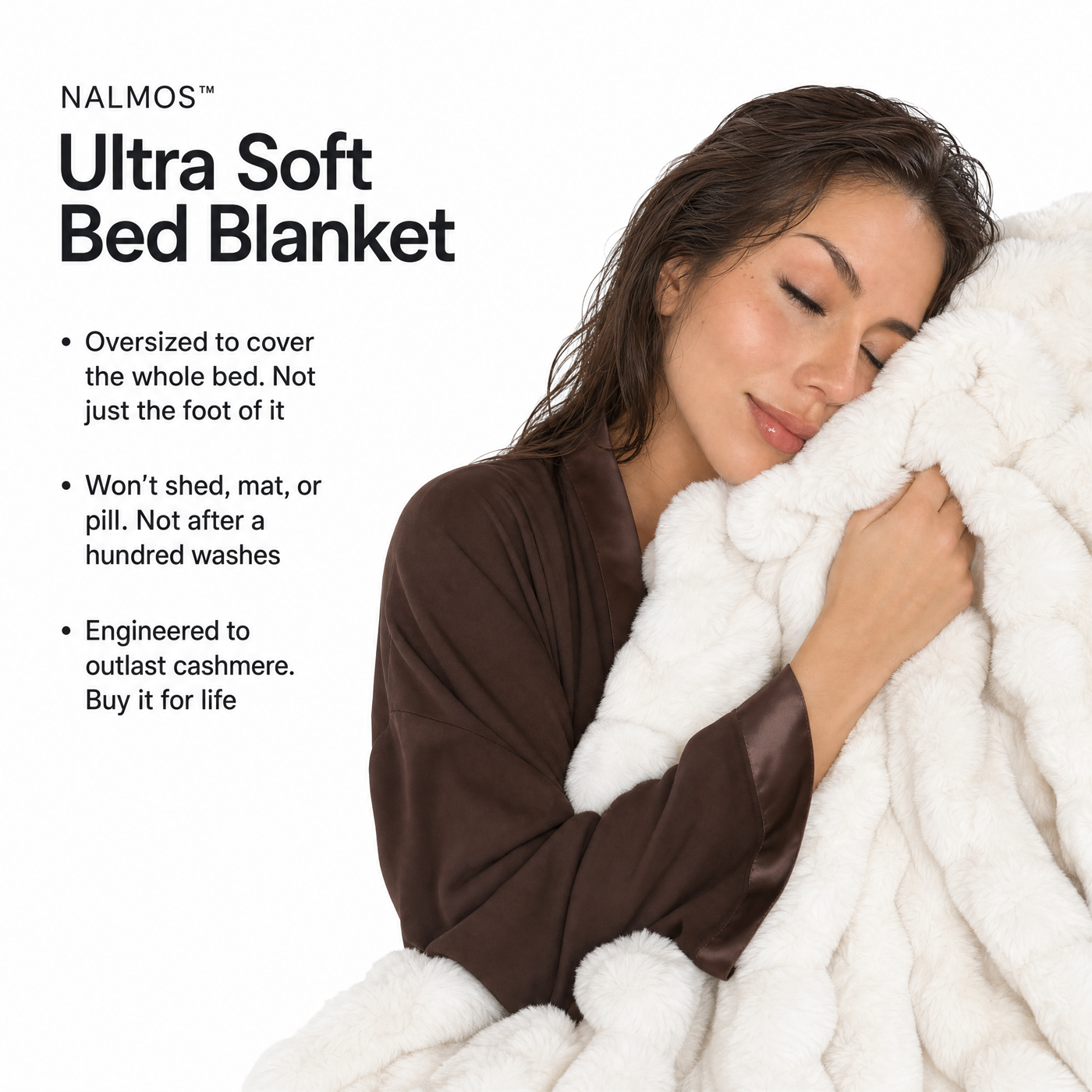 Ultra Soft Bed Blanket — NALMOS editorial card