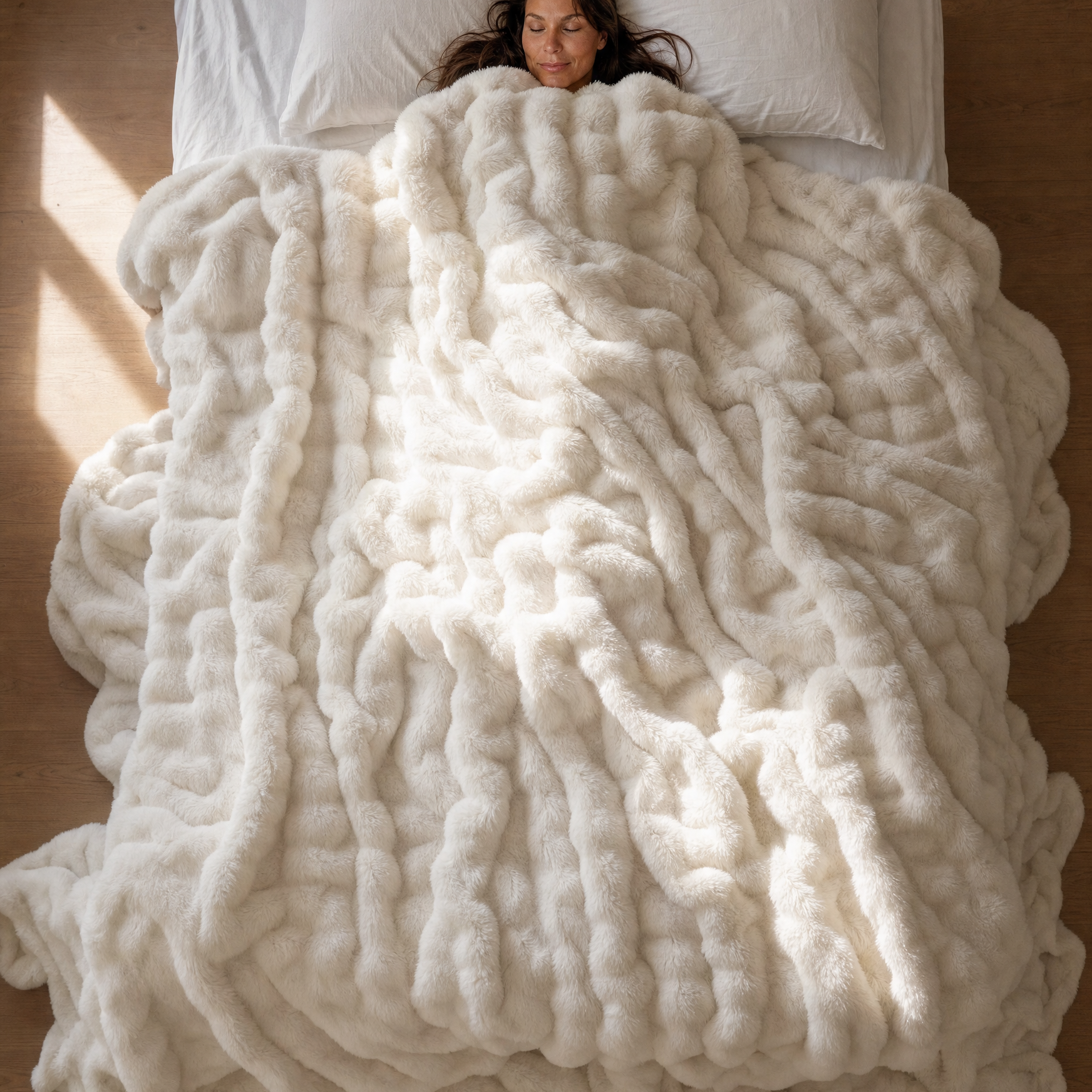 NALMOS Bed — wrapped aerial scale (1:1)
